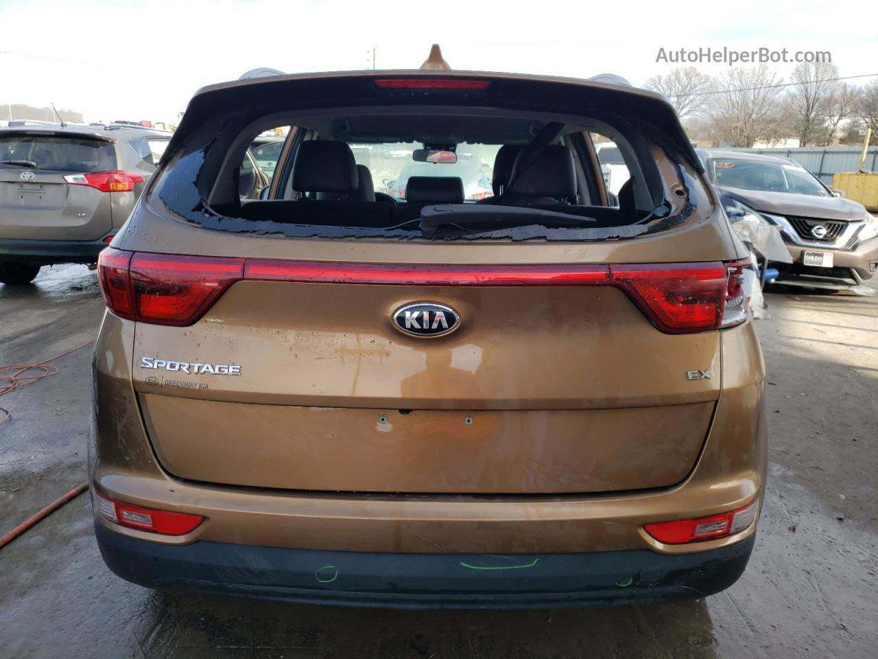 2017 Kia Sportage Ex Tan vin: KNDPN3AC7H7038726