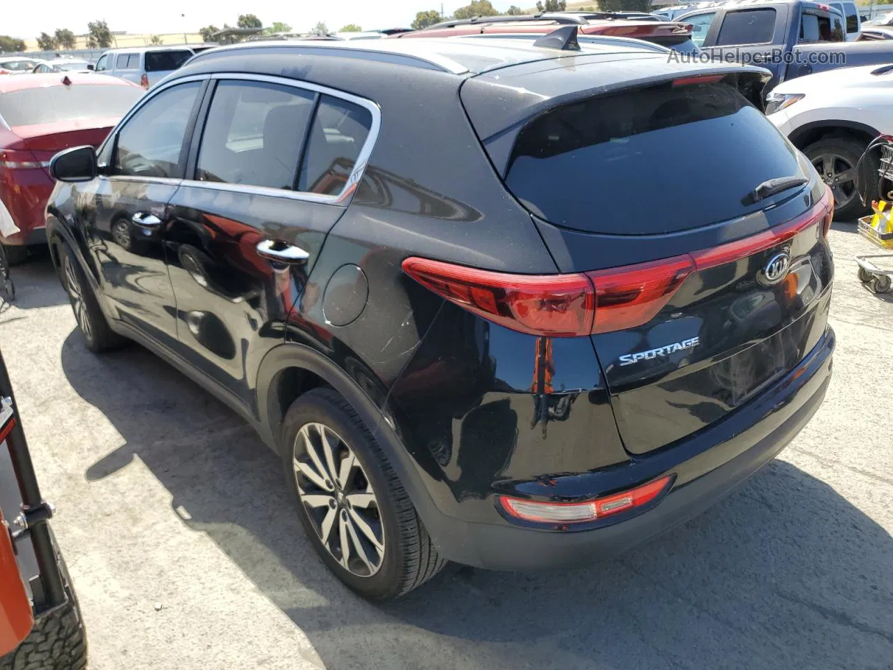 2017 Kia Sportage Ex Black vin: KNDPN3AC8H7053820