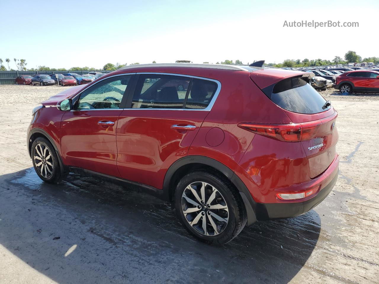 2017 Kia Sportage Ex Red vin: KNDPN3AC8H7221066