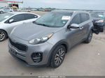 2017 Kia Sportage Ex Gray vin: KNDPN3AC8H7233671