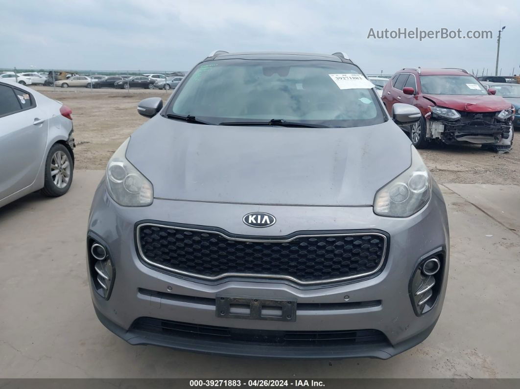 2017 Kia Sportage Ex Gray vin: KNDPN3AC8H7233671