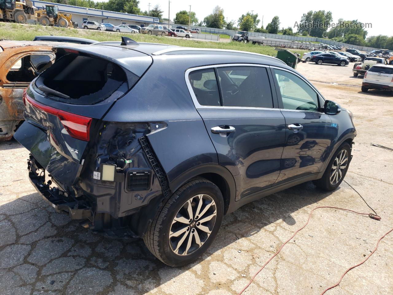 2017 Kia Sportage Ex Charcoal vin: KNDPN3AC8H7284569