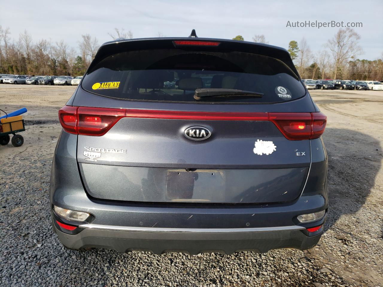 2020 Kia Sportage Ex Blue vin: KNDPN3AC8L7659336