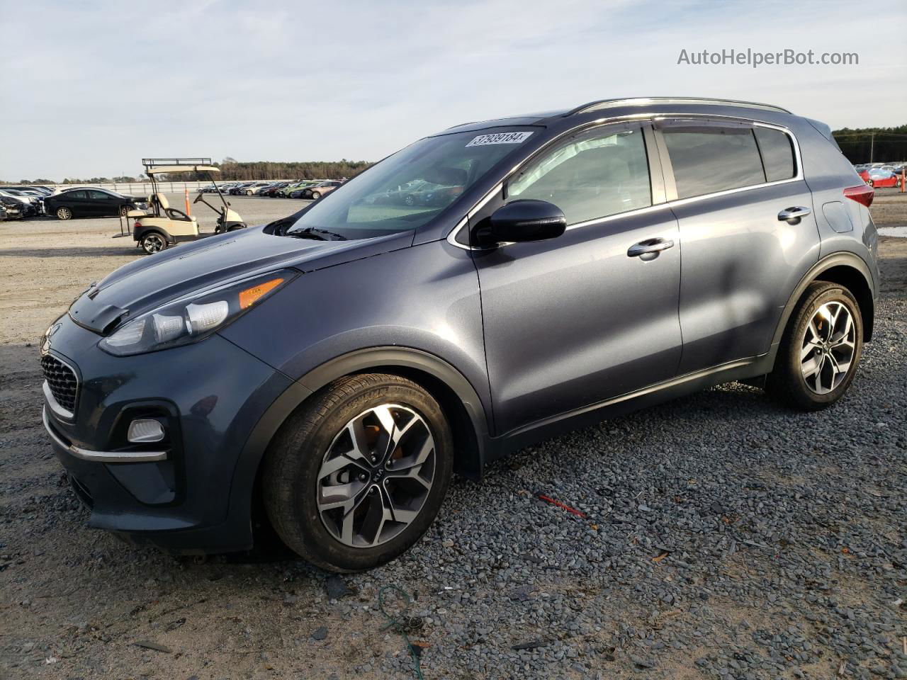 2020 Kia Sportage Ex Blue vin: KNDPN3AC8L7659336