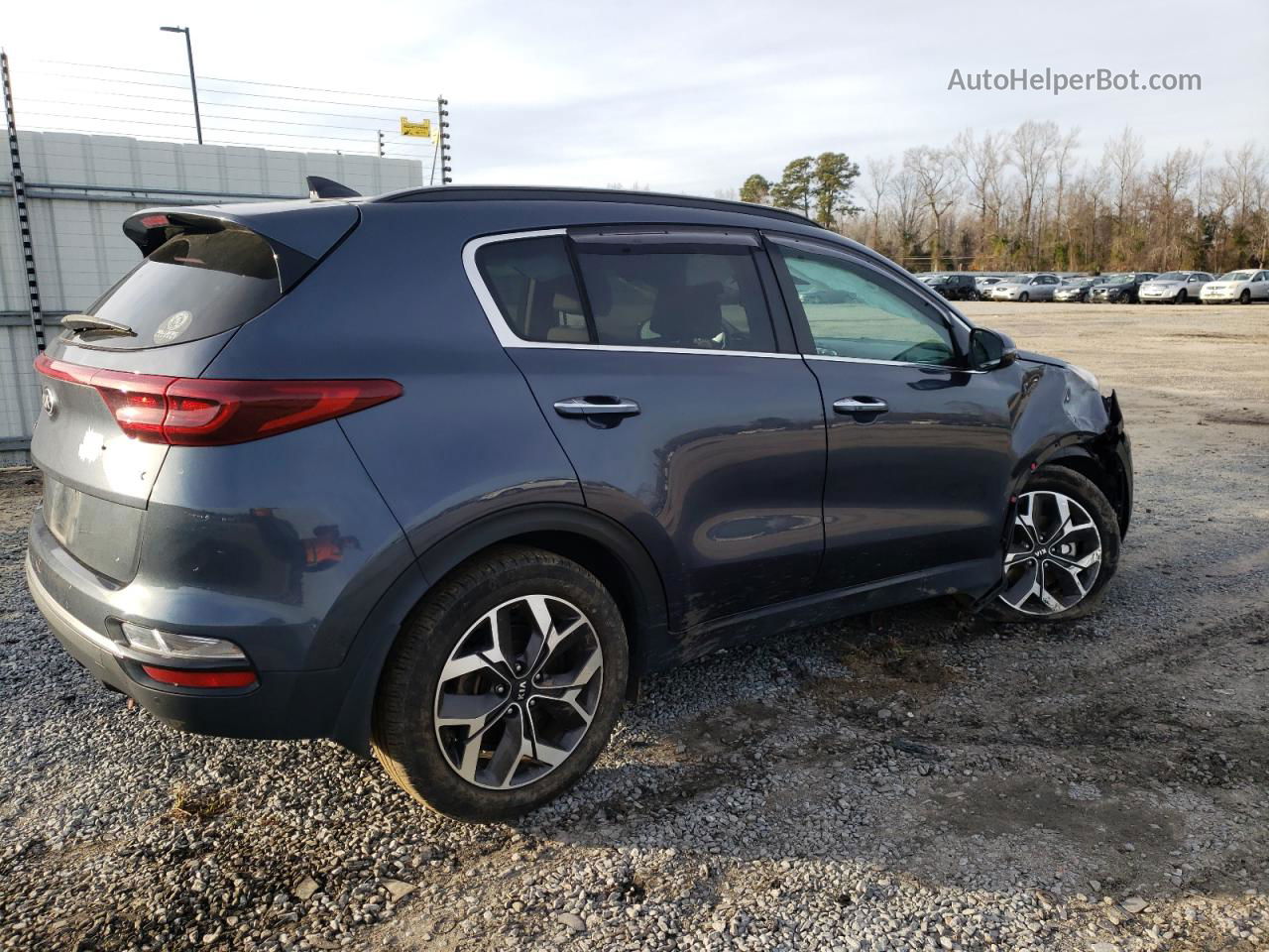 2020 Kia Sportage Ex Blue vin: KNDPN3AC8L7659336