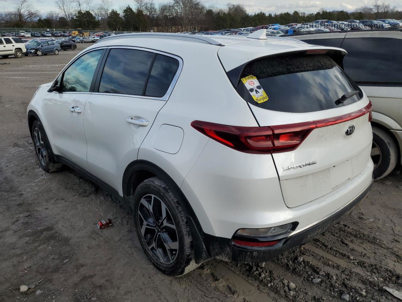 2020 Kia Sportage Ex White vin: KNDPN3AC8L7742362