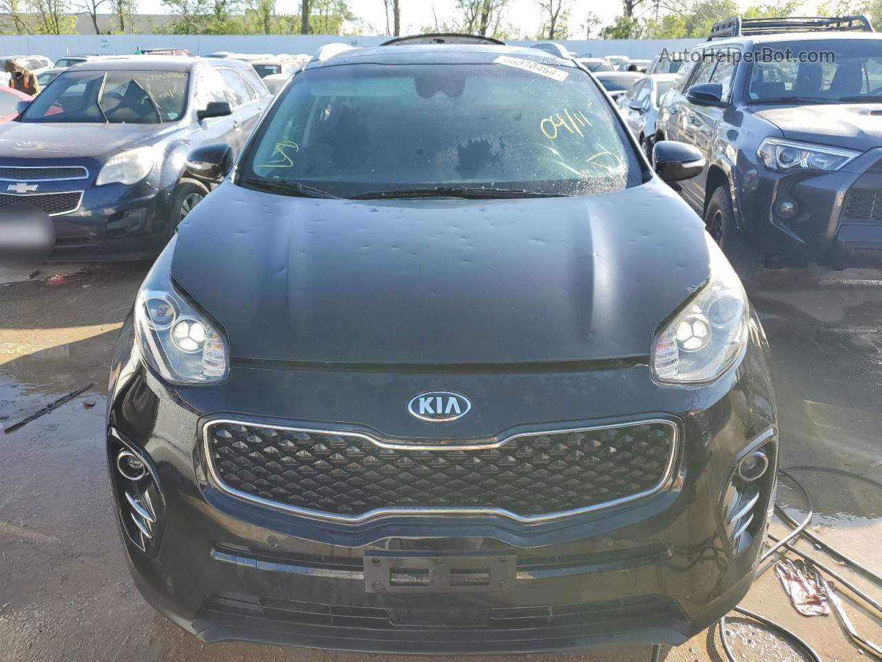 2017 Kia Sportage Ex Black vin: KNDPN3AC9H7146796