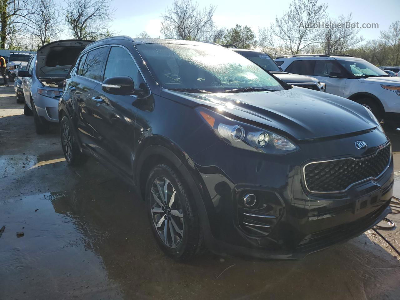 2017 Kia Sportage Ex Black vin: KNDPN3AC9H7146796