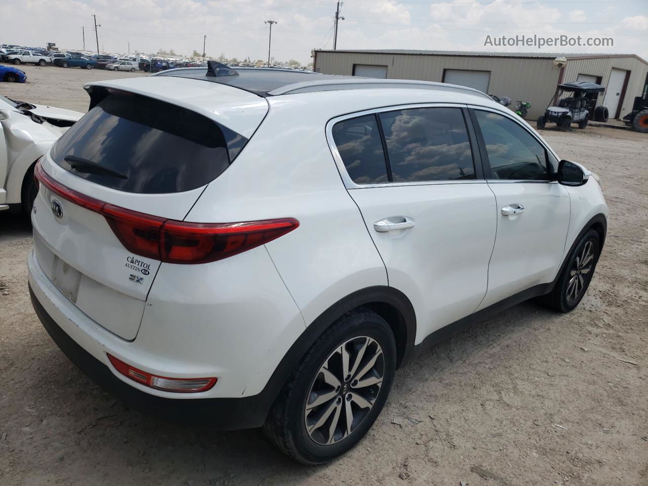 2017 Kia Sportage Ex Silver vin: KNDPN3AC9H7193407