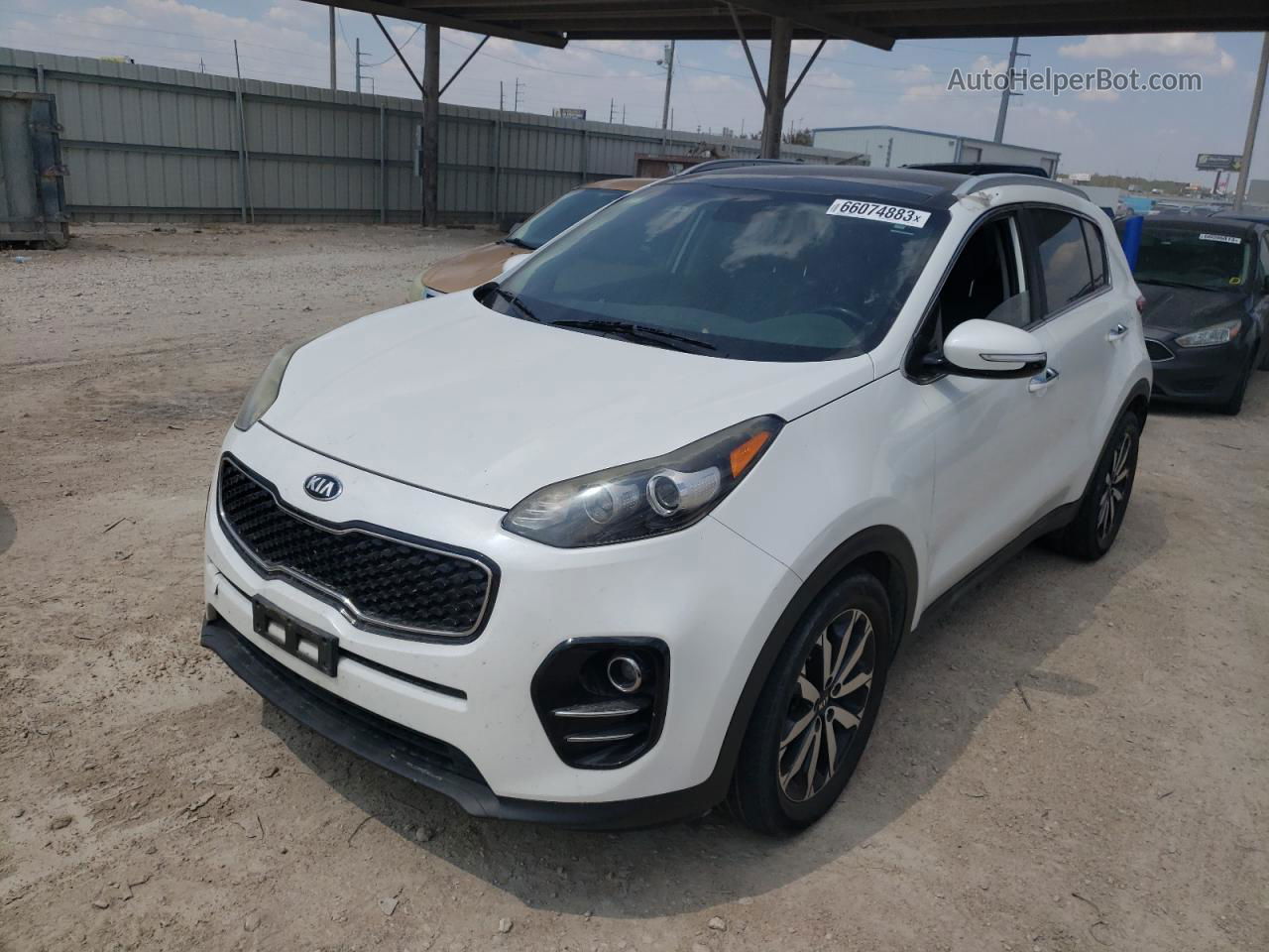 2017 Kia Sportage Ex Серебряный vin: KNDPN3AC9H7193407