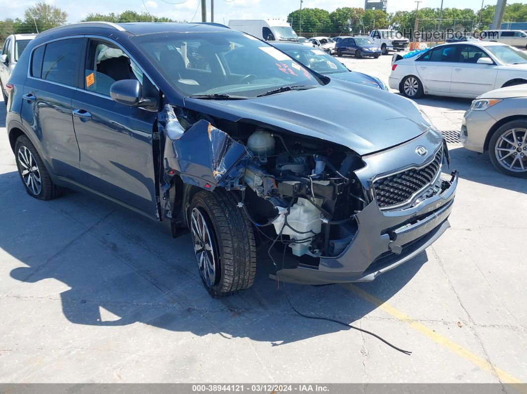 2017 Kia Sportage Ex Navy vin: KNDPN3AC9H7235235