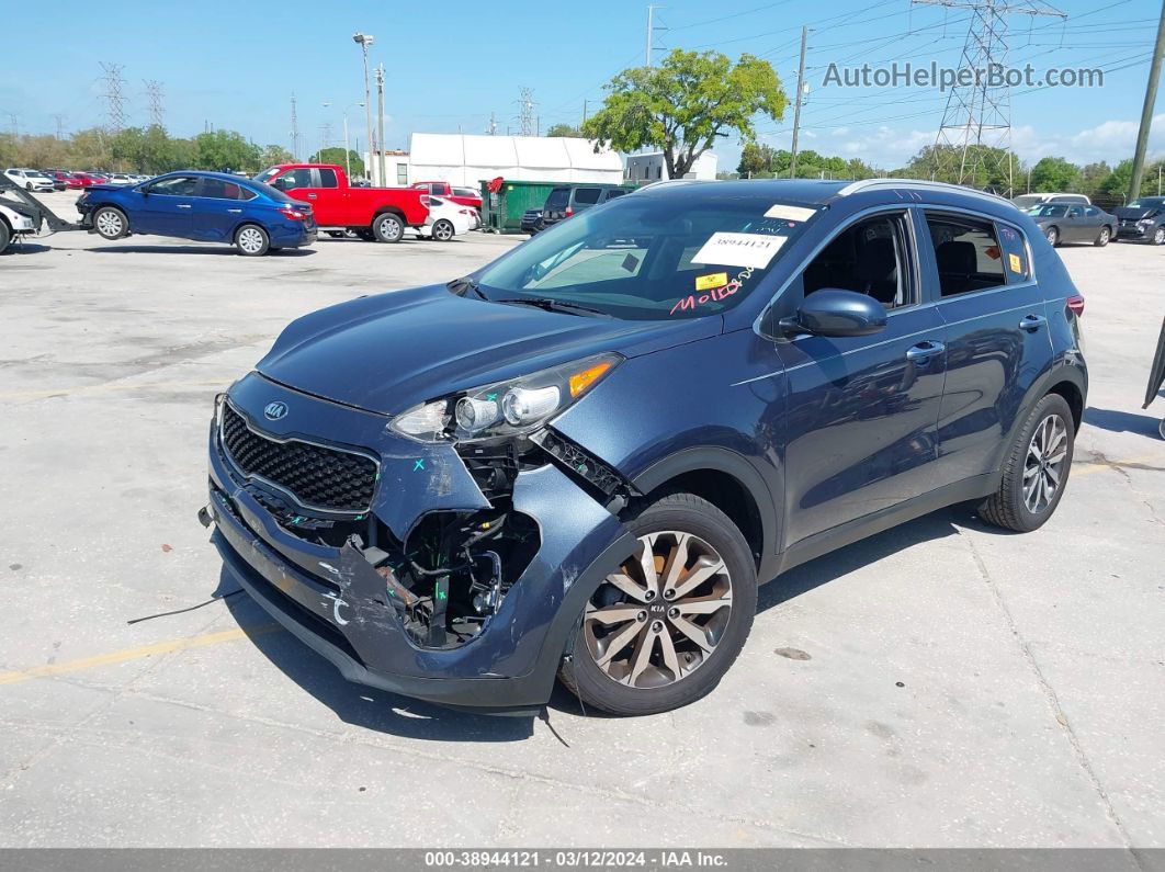 2017 Kia Sportage Ex Navy vin: KNDPN3AC9H7235235