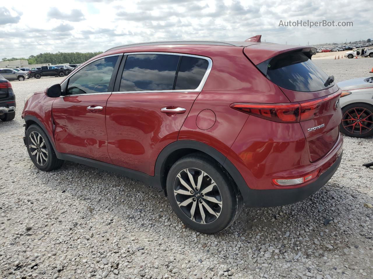 2017 Kia Sportage Ex Red vin: KNDPN3ACXH7218265