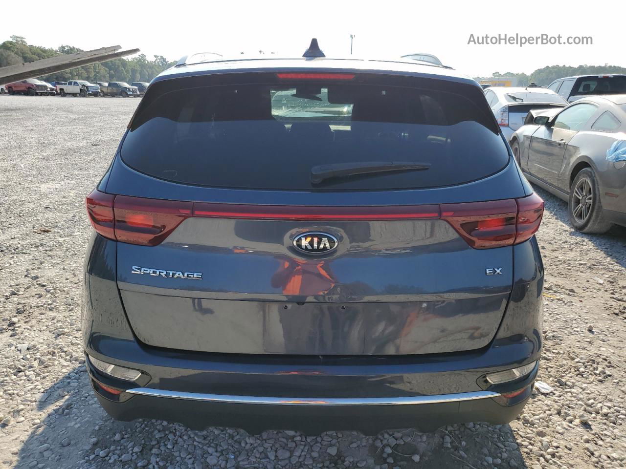 2020 Kia Sportage Ex Серый vin: KNDPN3ACXL7836338