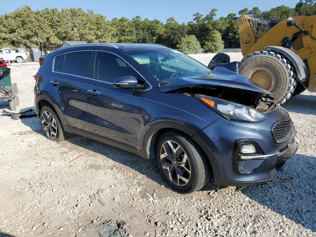 2020 Kia Sportage Ex Gray vin: KNDPN3ACXL7836338