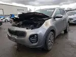 2017 Kia Sportage Ex Gray vin: KNDPNCAC0H7097584