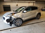 2017 Kia Sportage Ex Silver vin: KNDPNCAC0H7128378