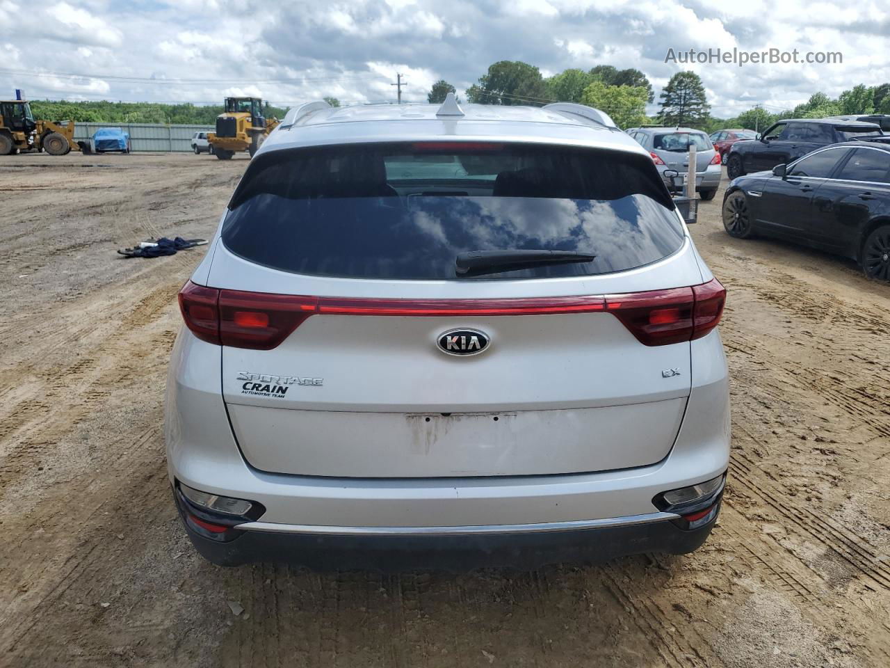 2020 Kia Sportage Ex Silver vin: KNDPNCAC1L7718582