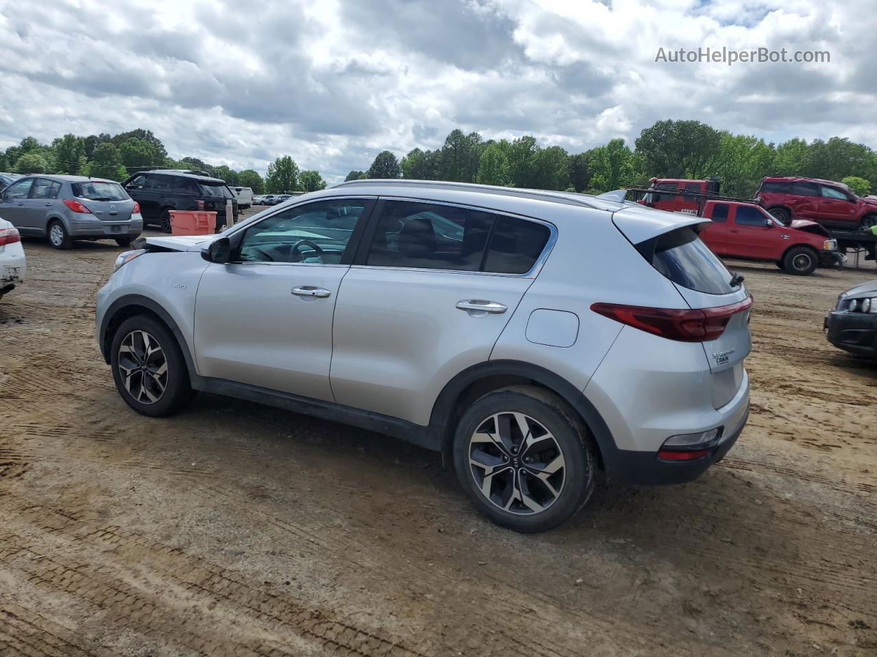 2020 Kia Sportage Ex Silver vin: KNDPNCAC1L7718582