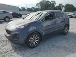 2017 Kia Sportage Ex Blue vin: KNDPNCAC2H7058883