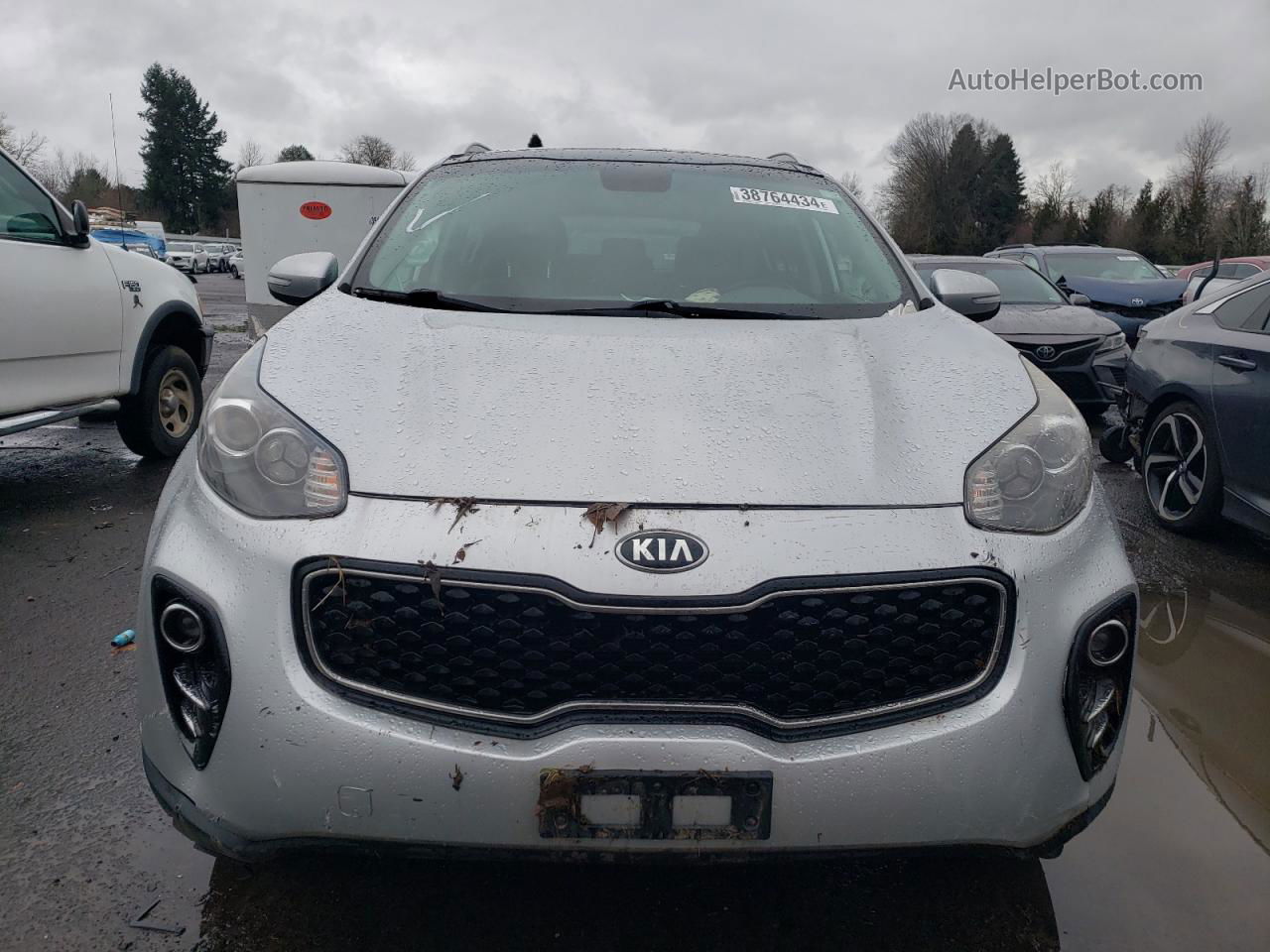 2017 Kia Sportage Ex Серый vin: KNDPNCAC2H7085050