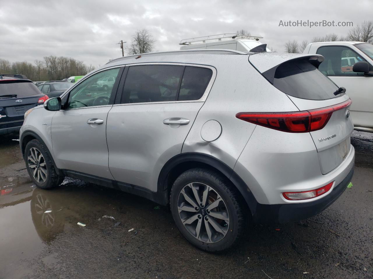 2017 Kia Sportage Ex Gray vin: KNDPNCAC2H7085050