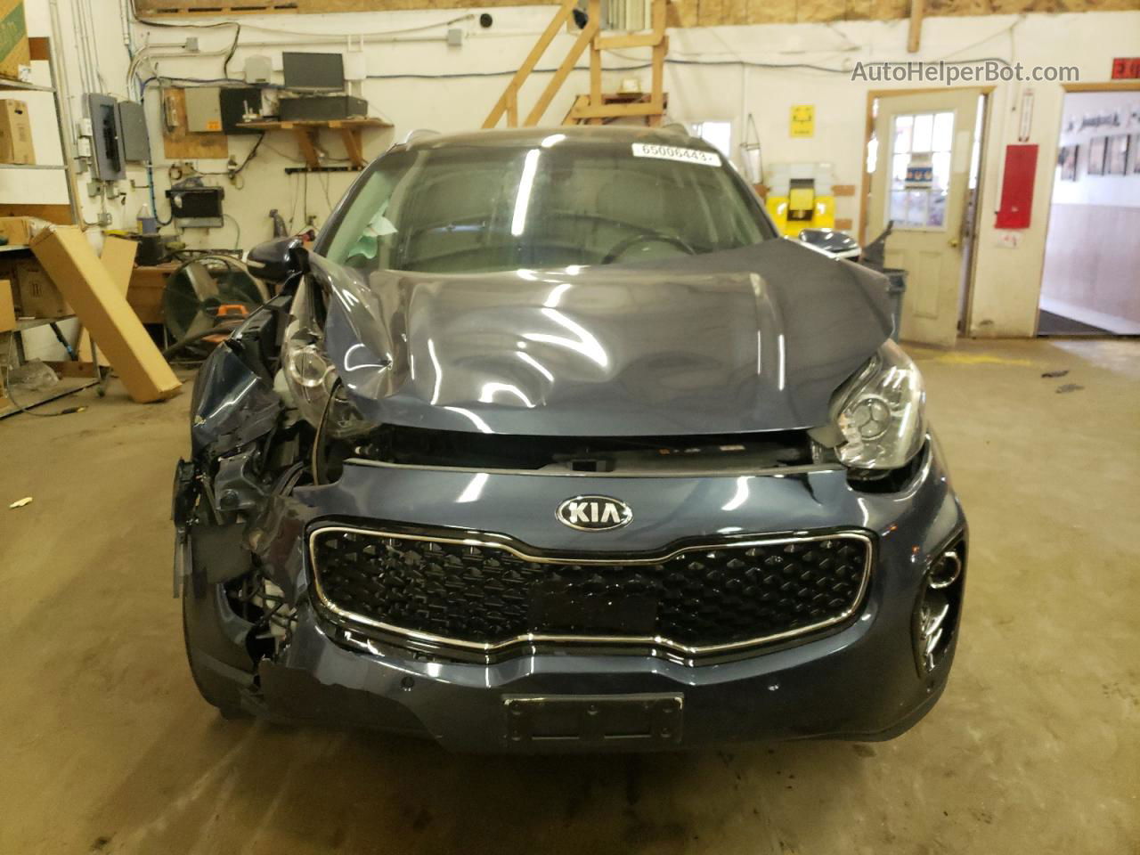 2017 Kia Sportage Ex Gray vin: KNDPNCAC2H7167943