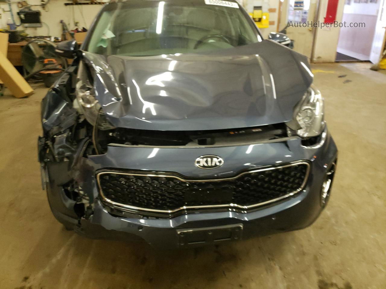 2017 Kia Sportage Ex Gray vin: KNDPNCAC2H7167943