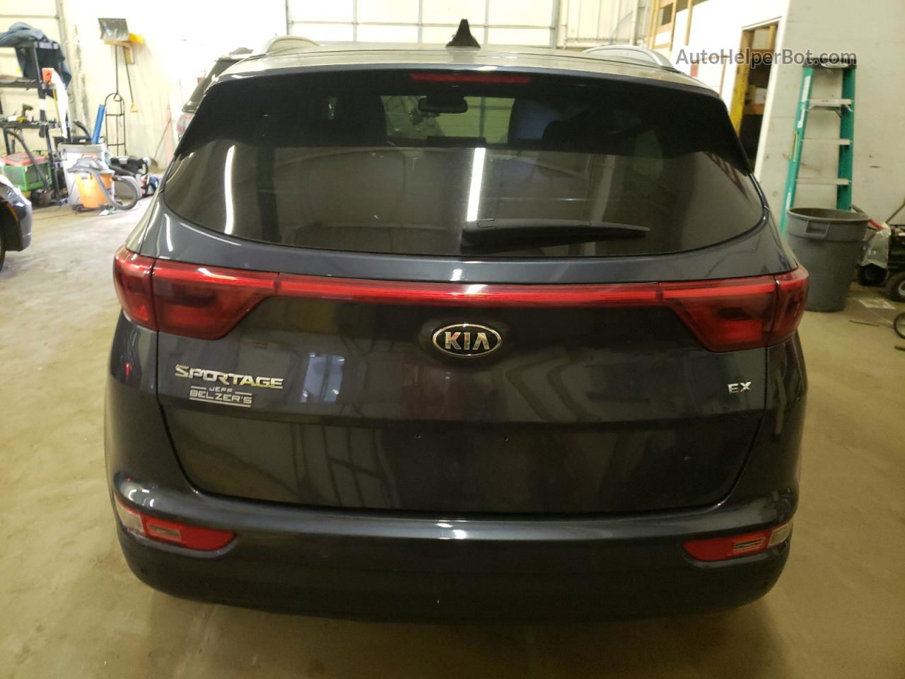 2017 Kia Sportage Ex Gray vin: KNDPNCAC2H7167943