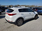 2017 Kia Sportage Ex White vin: KNDPNCAC3H7139746