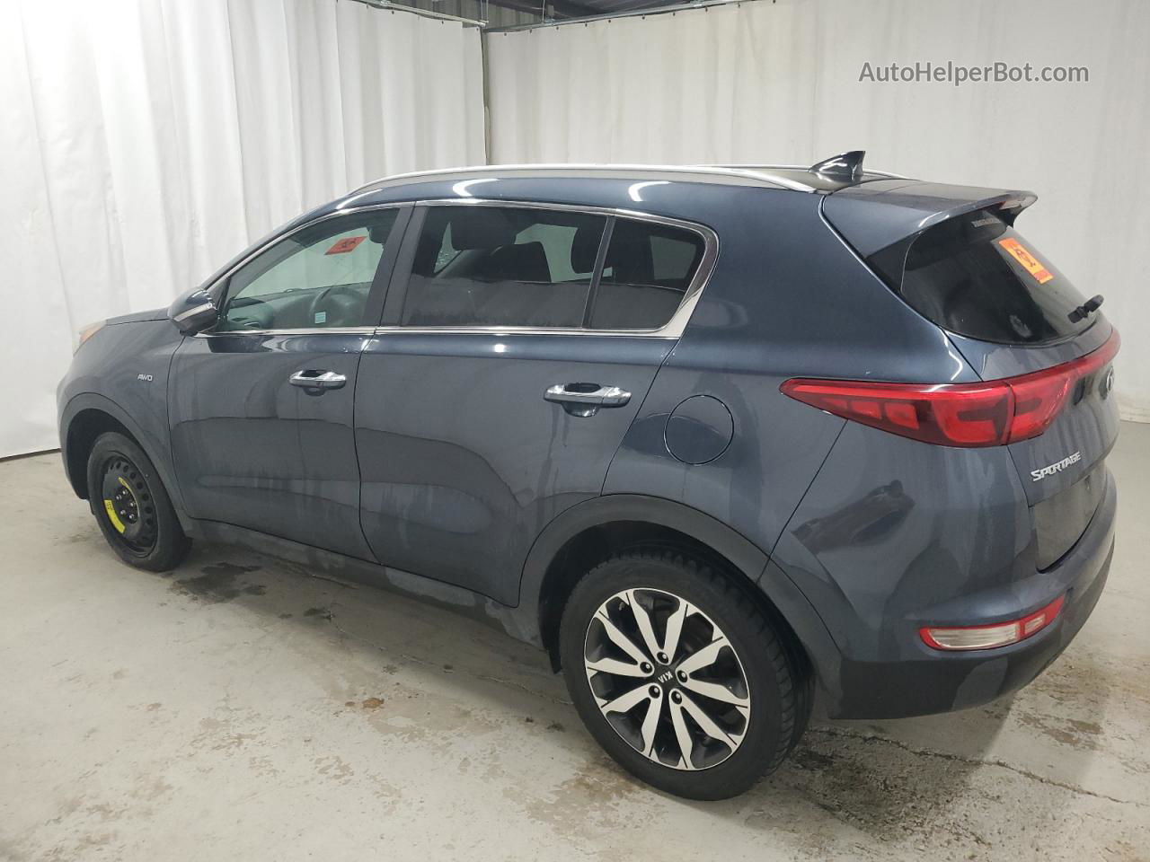 2017 Kia Sportage Ex Blue vin: KNDPNCAC4H7140923