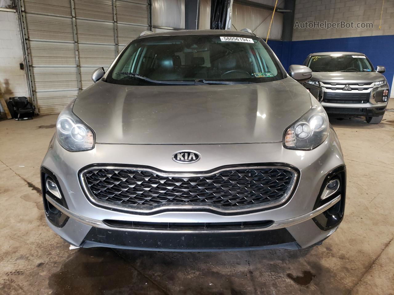 2020 Kia Sportage Ex Gray vin: KNDPNCAC5L7688132