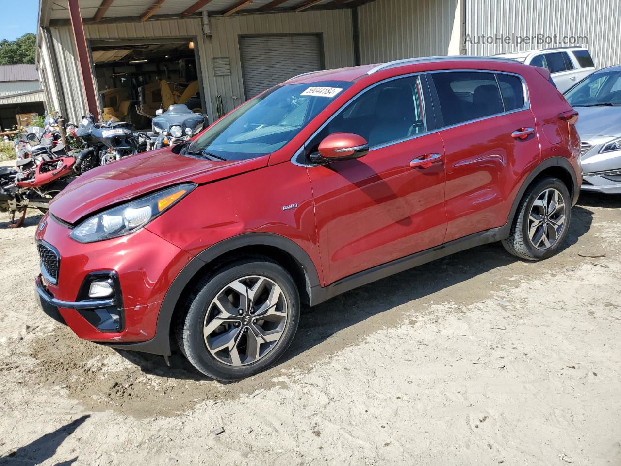 2020 Kia Sportage Ex Red vin: KNDPNCAC5L7742061