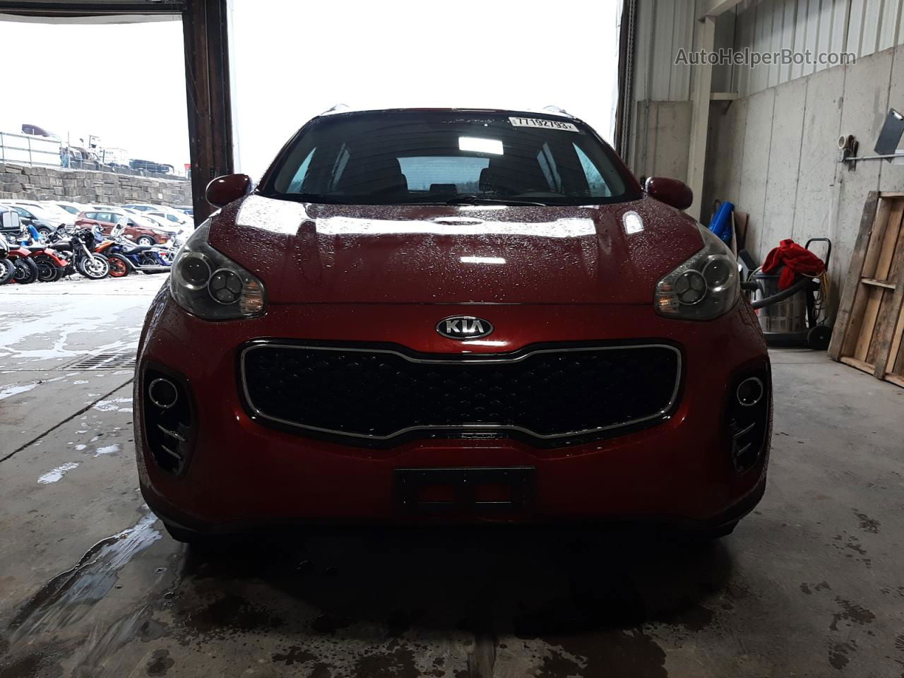 2017 Kia Sportage Ex Red vin: KNDPNCAC6H7098464