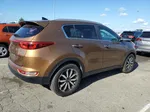 2017 Kia Sportage Ex Коричневый vin: KNDPNCAC6H7292248