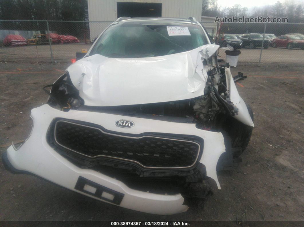 2017 Kia Sportage Ex White vin: KNDPNCAC7H7105146