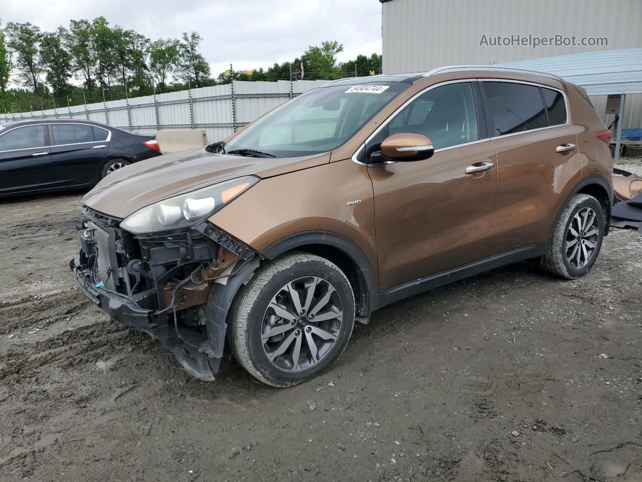 2017 Kia Sportage Ex Gold vin: KNDPNCAC7H7206753