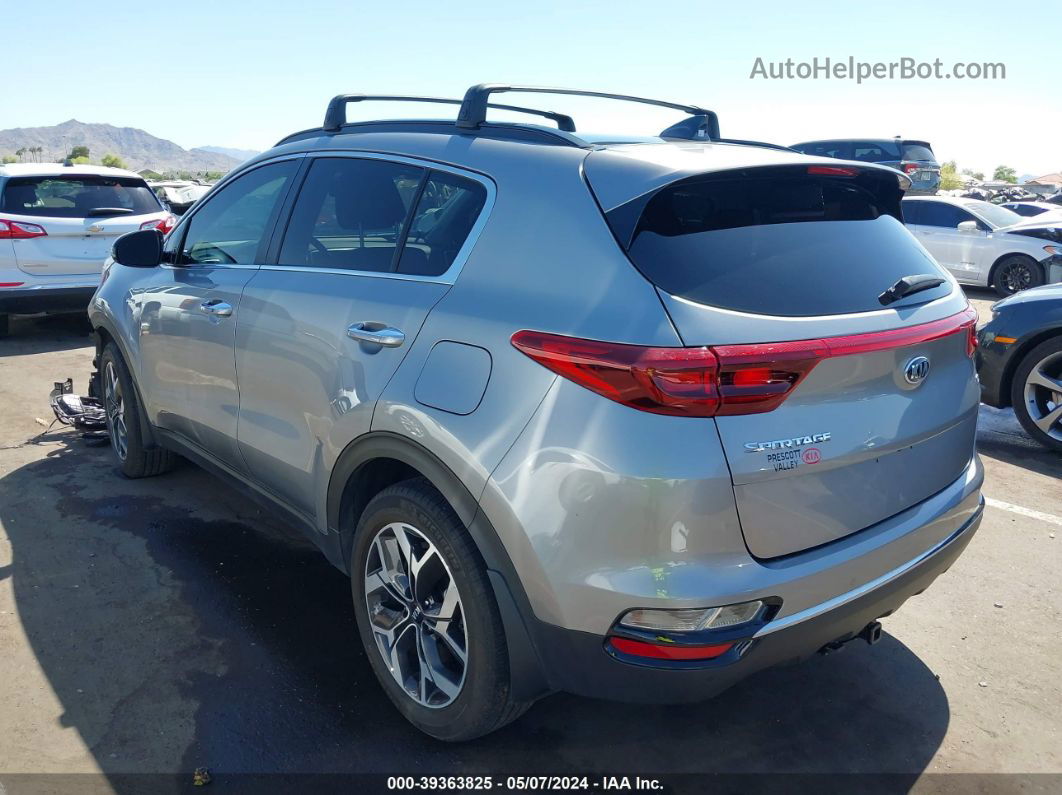 2020 Kia Sportage Ex Gray vin: KNDPNCAC7L7740859