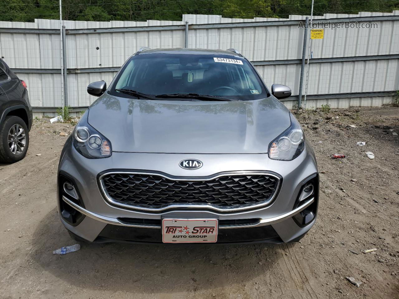 2020 Kia Sportage Ex Silver vin: KNDPNCAC8L7828254