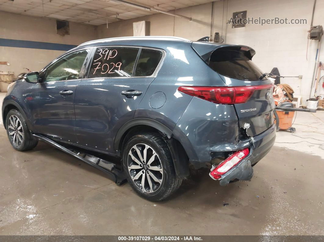 2017 Kia Sportage Ex Blue vin: KNDPNCACXH7058145