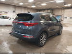 2017 Kia Sportage Ex Blue vin: KNDPNCACXH7058145