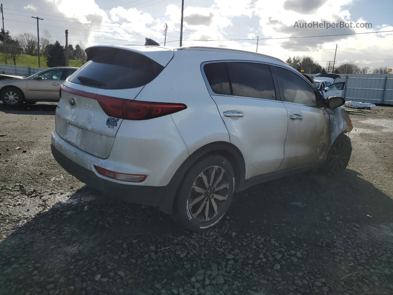 2017 Kia Sportage Ex Пожар vin: KNDPNCACXH7183405