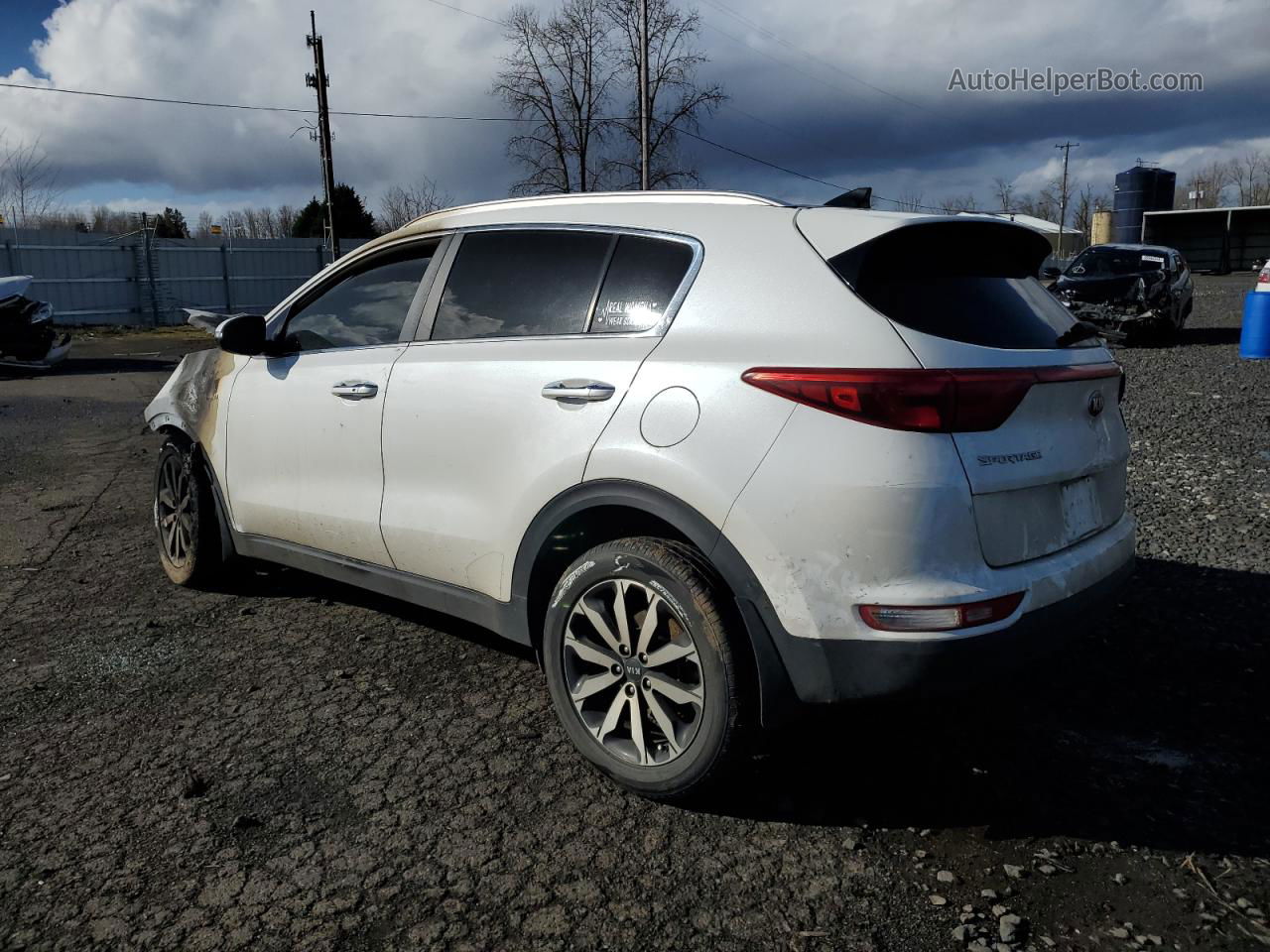 2017 Kia Sportage Ex Пожар vin: KNDPNCACXH7183405