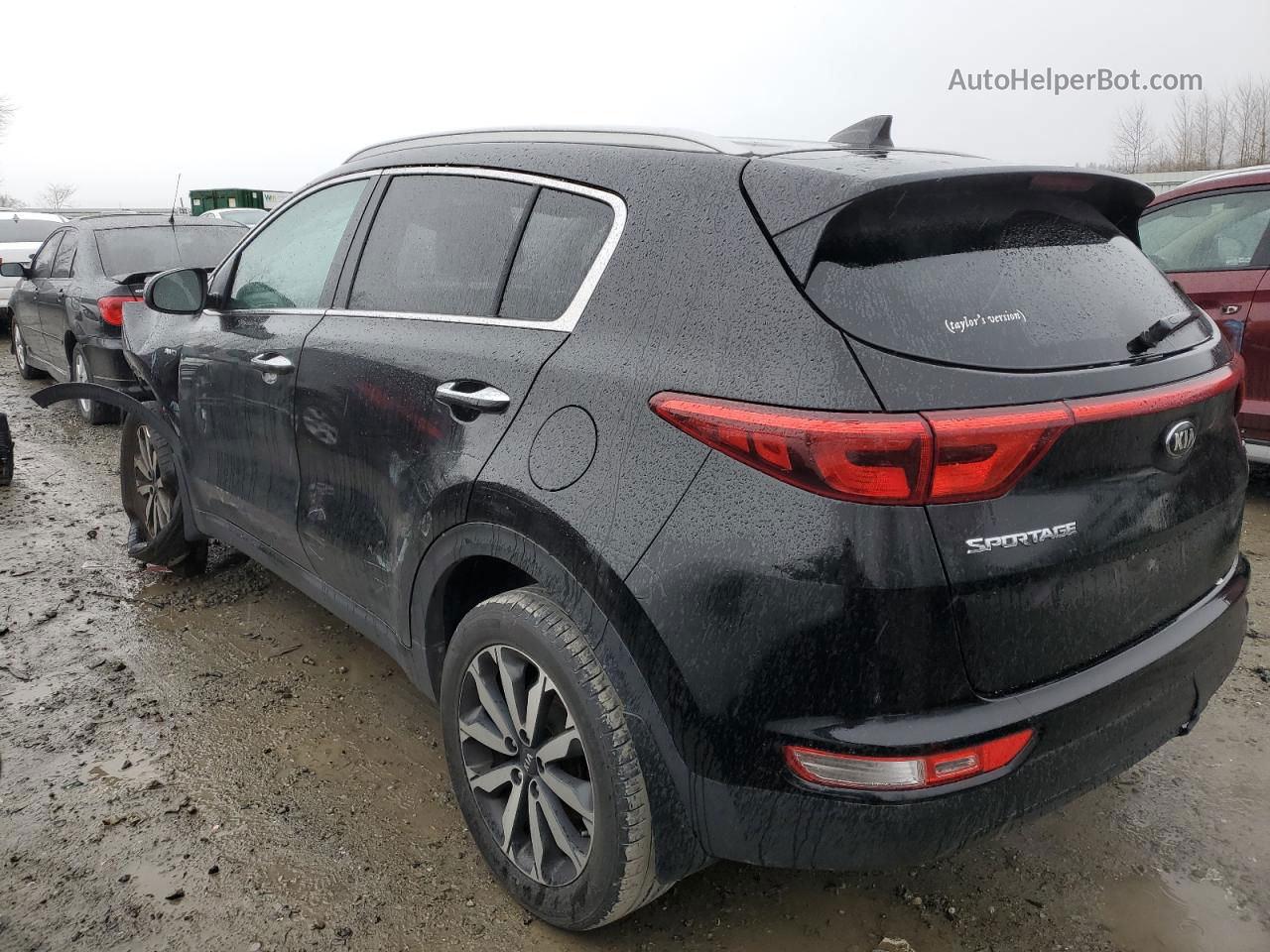 2017 Kia Sportage Ex Black vin: KNDPNCACXH7224714