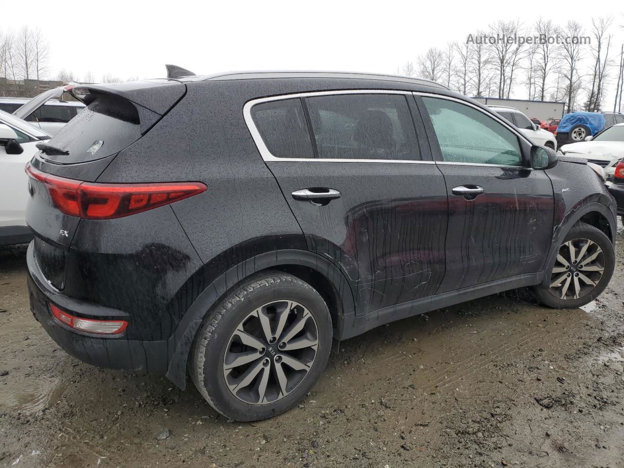 2017 Kia Sportage Ex Black vin: KNDPNCACXH7224714