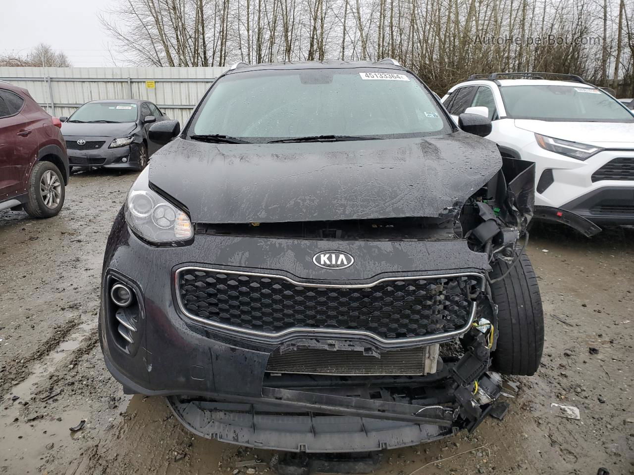 2017 Kia Sportage Ex Black vin: KNDPNCACXH7224714