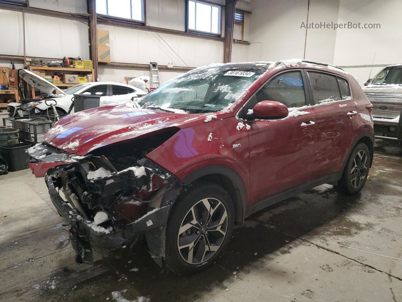 2020 Kia Sportage Ex Red vin: KNDPNCACXL7659919