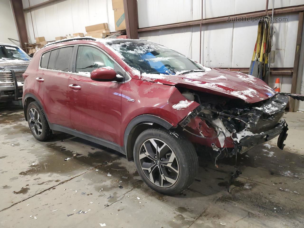 2020 Kia Sportage Ex Red vin: KNDPNCACXL7659919