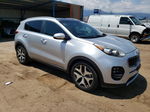 2017 Kia Sportage Sx Silver vin: KNDPR3A62H7127280