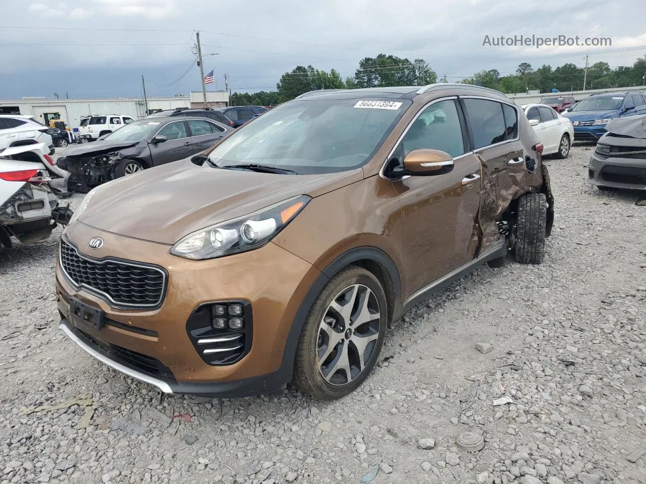 2017 Kia Sportage Sx Gold vin: KNDPR3A63H7266947